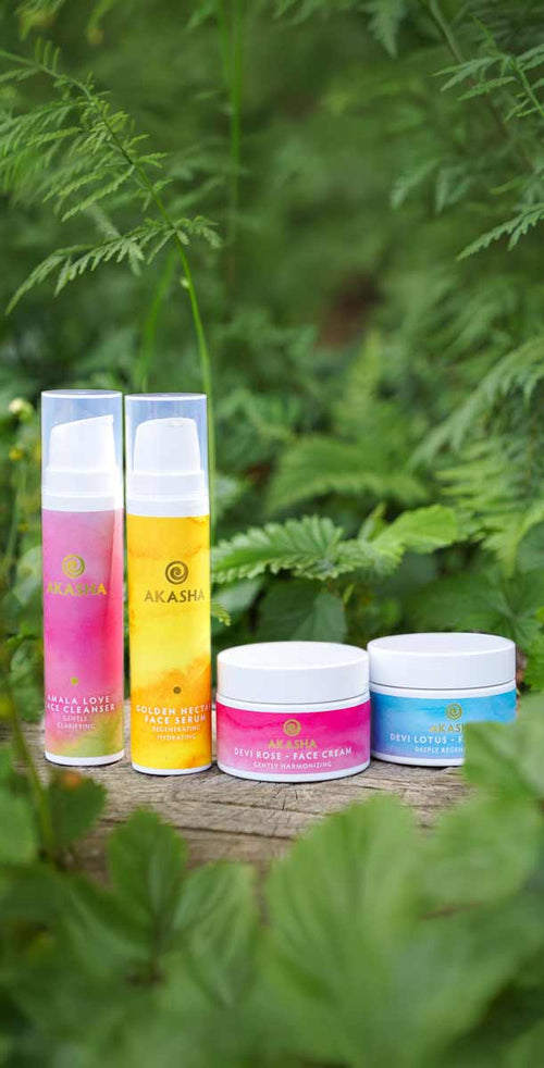 Kleine Gesichtspflege-Routine