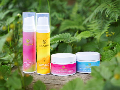 Kleine Gesichtspflege-Routine